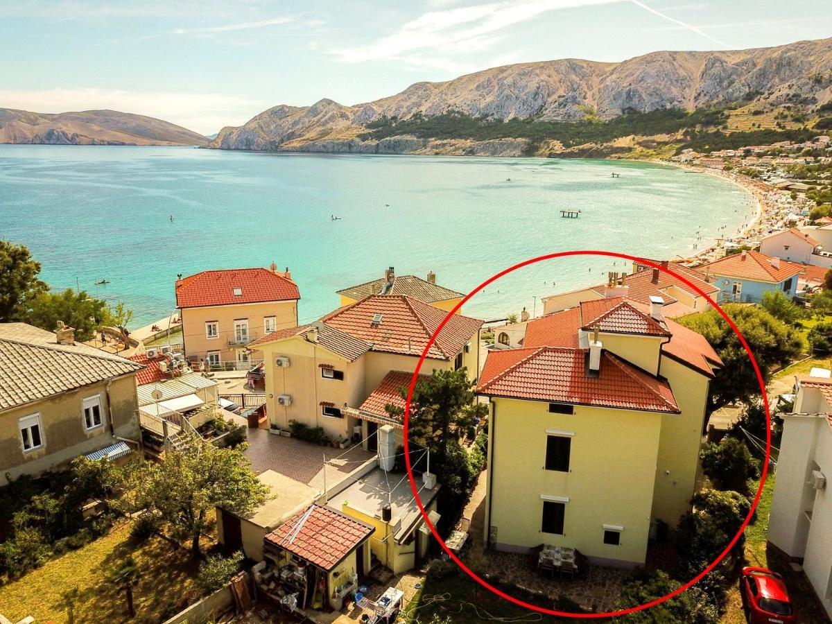 Studio Apartments Cavrak With Terrace Baška Eksteriør bilde