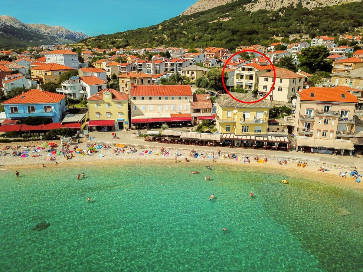 Studio Apartments Cavrak With Terrace Baška Eksteriør bilde